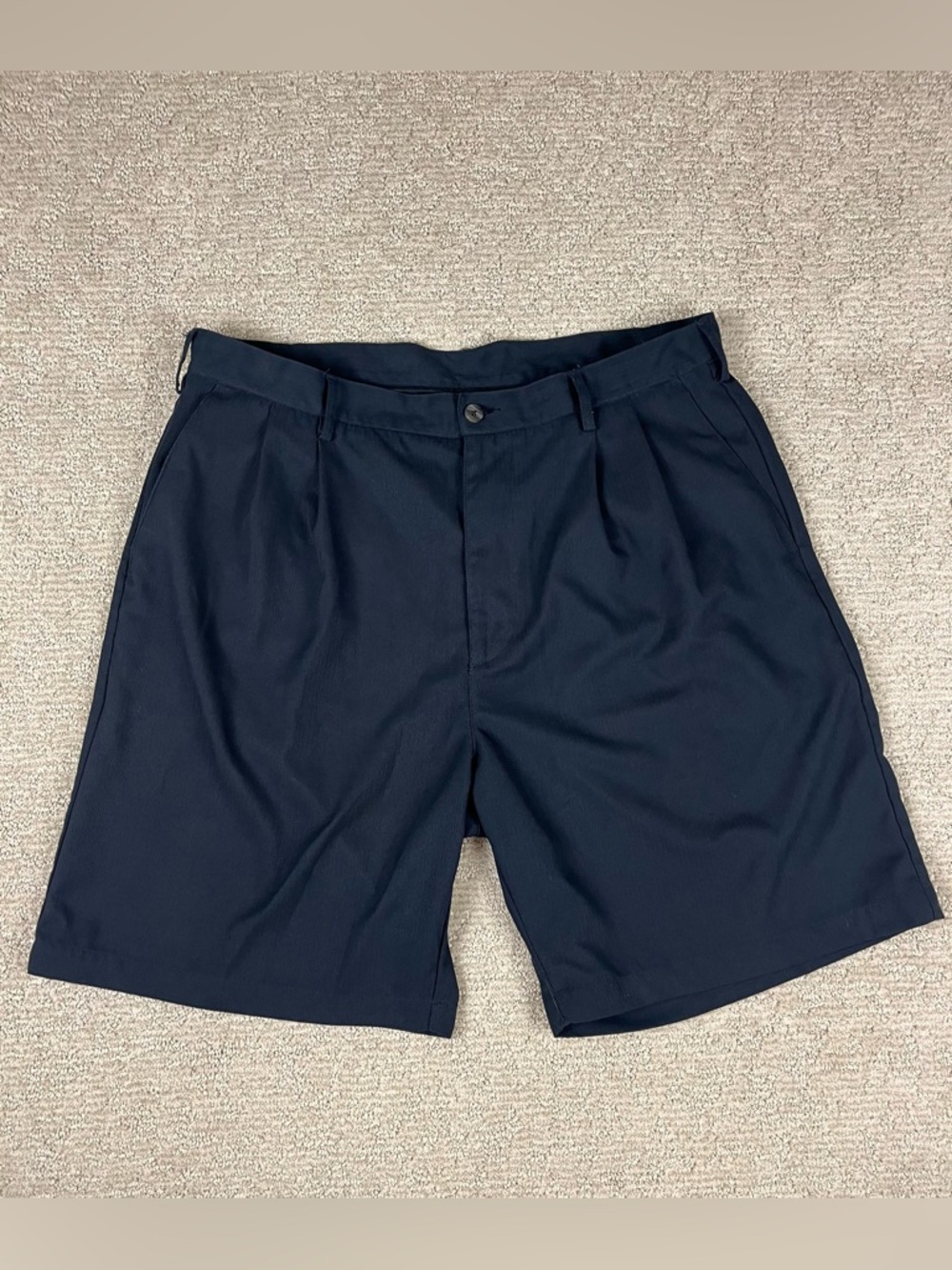 Men’s Nike Tech Dri Fit Golf Shorts Size 38 Navy Blue